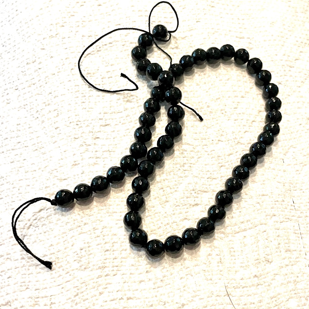 155 Strand Of Faceted Beads